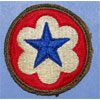 WW II Army Service Forces Patch