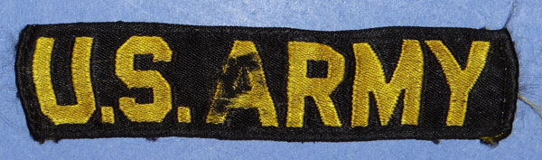 U.S. Army 1950’/60’s "U.S. Army"Tag