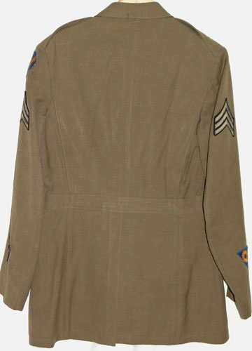 WW II U.S. Army Air Force Engineering Specialist Sergeant Service Coat
