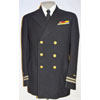 Named WW II U.S. Navy Lieutenant Torpedoman Dark Blue Coat