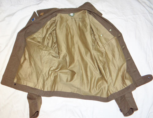 NAMED WW II 64th Fighter Wing 12th Army Air Force Technician 4th Grade Sergeant Uniform Set