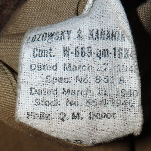 NAMED WW II 64th Fighter Wing 12th Army Air Force Technician 4th Grade Sergeant Uniform Set