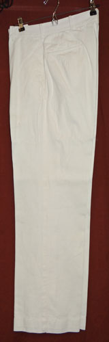 Named WW II White Dress Coat & Trousers for Ensign with Pearl Harbor Submarine Base Tailor Tag