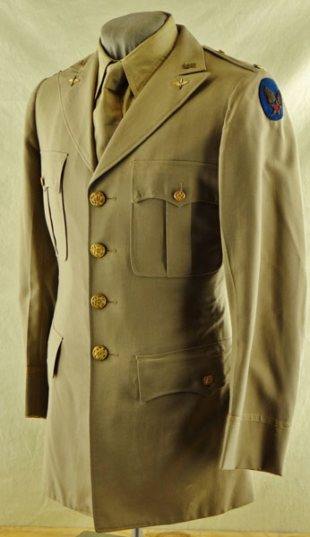 WW II NAMED U.S. Army Air Force Officer Service Coat