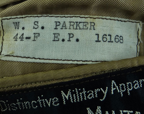 WW II NAMED U.S. Army Air Force Officer Service Coat