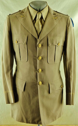 WW II NAMED U.S. Army Air Force Officer Service Coat