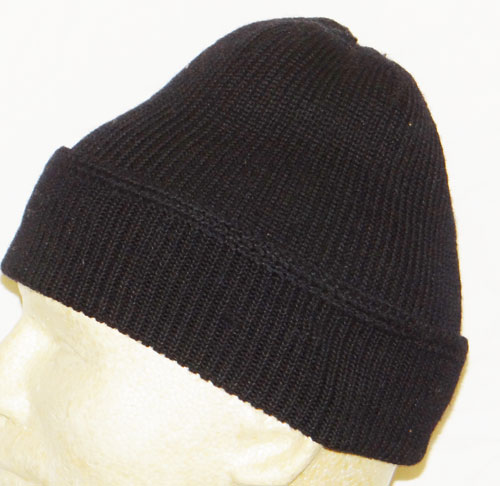 WW II U.S. Navy Dark Blue Wool Sweater & Wool Knit Cap