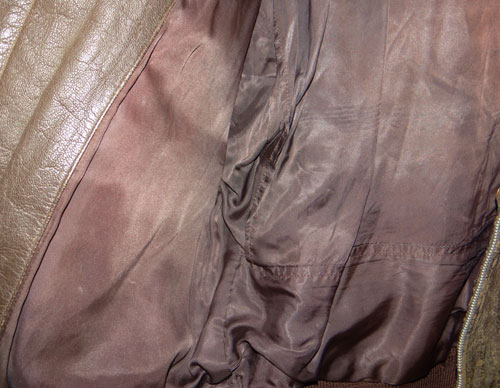 U.S. Navy Korean War Period Leather Flight Jacket