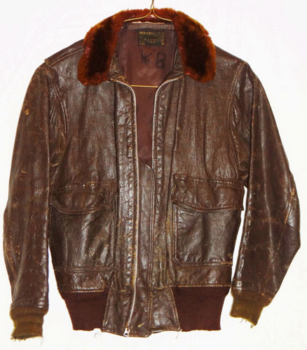 U.S. Navy Korean War Period Leather Flight Jacket