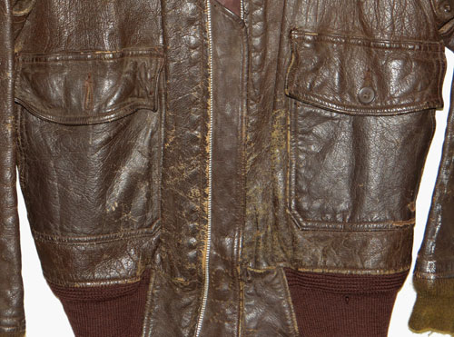 U.S. Navy Korean War Period Leather Flight Jacket