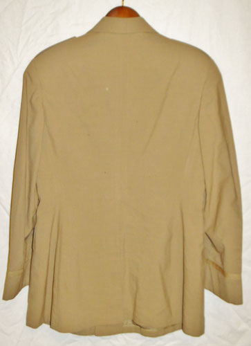 WW II U.S. Army Air Force Major’s Khaki Service Coat with Bullion Insignia