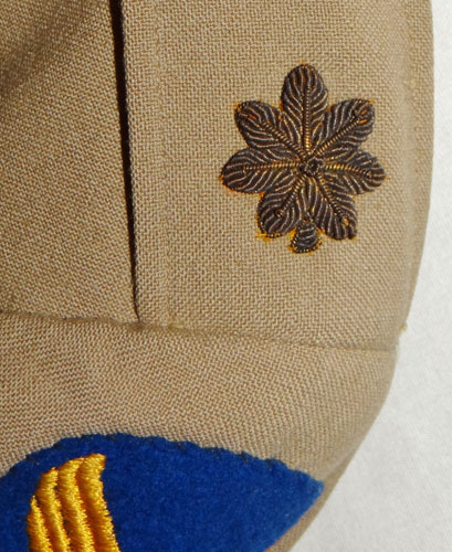 WW II U.S. Army Air Force Major’s Khaki Service Coat with Bullion Insignia