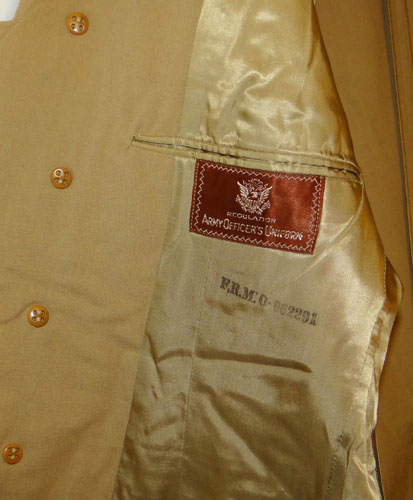 Named WW II 8th Army Air Force Service Coat, M41 Field