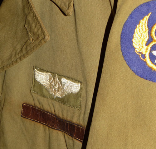 Named WW II 8th Army Air Force Service Coat, M41 Field