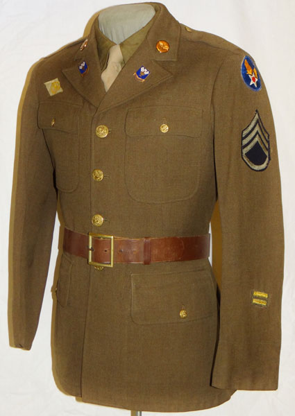 WW II Army Air Force "Technical Training Command" Service Coat WW II Army Air Force "Technical Training Command" Service Coat