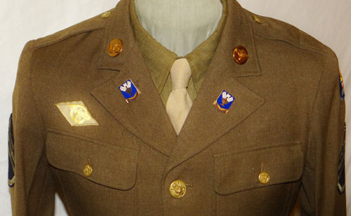 WW II Army Air Force "Technical Training Command" Service Coat