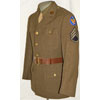 WW II Army Air Force Service Coat with 1st AAF Shoulder Patch