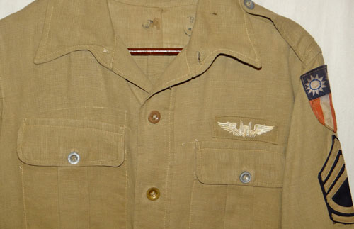 WWII CBI Army Air Force "BUSH JACKET"