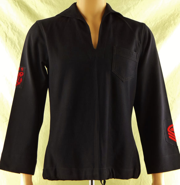 WW II U.S. Maritime Service Chief Radioman Dark Blue Jumper WW II U.S. Maritime Service Chief Radioman Dark Blue Jumper