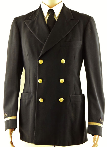 WW II U.S. Maritime Service Officers Uniform with Rank of Ensign WW II U.S. Maritime Service Officers Uniform with Rank of Ensign