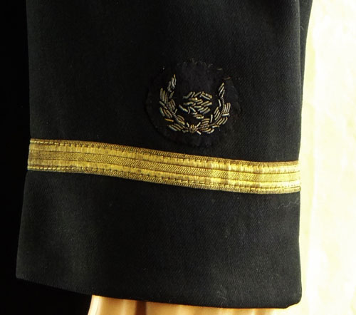 WW II U.S. Maritime Service Officers Uniform with Rank of Ensign
