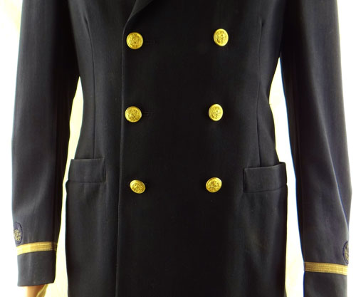 WW II U.S. Maritime Service Officers Uniform with Rank of Ensign