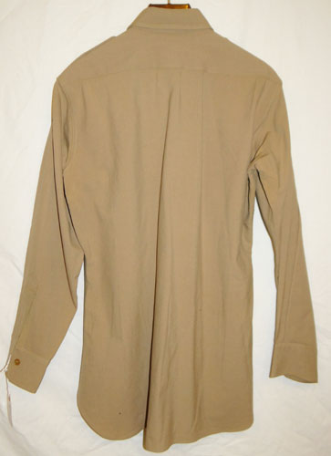 WW II 13th Army Air Force Officers Named Khaki Wool Shirt