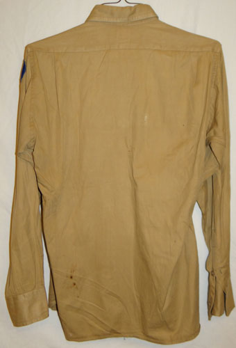 WW II Named Army Air Force Officers Khaki Shirt