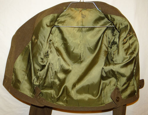 Korean War U.S. Army Ike Jacket & Trousers with Bullion Shoulder Patches