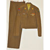 Korean War U.S. Army Ike Jacket & Trousers with Bullion Shoulder Patches