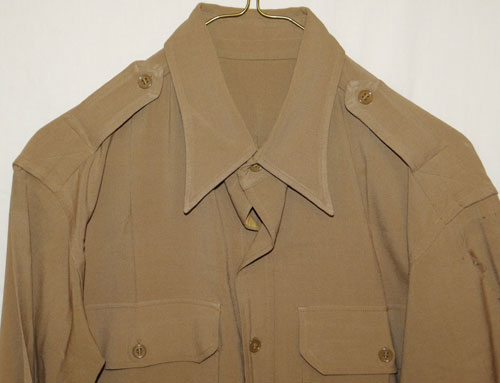 WW II U.S. Army Officer Wool Shirt