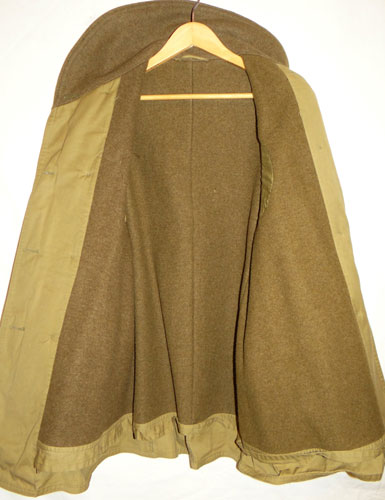 1942 Dated WW II U.S. Army "Mackinaw" Field Coat