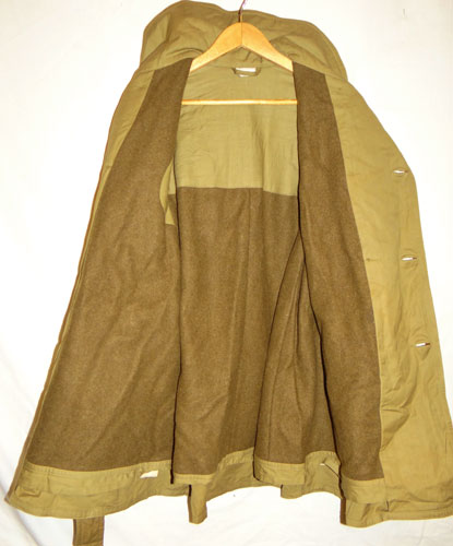 1942 Dated WW II U.S. Army "Mackinaw" Field Coat