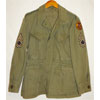 WW II U.S. Army M43 Field Jacket with Tank Destroyer Unit Patch with Sgt. Chevrons