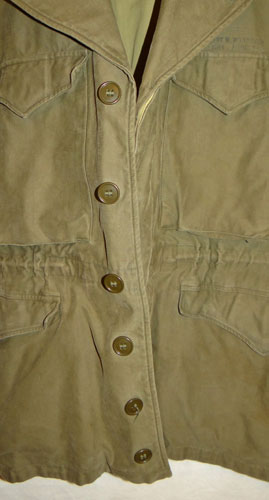 NAMED WW II U.S. Army M43 Field Jacket