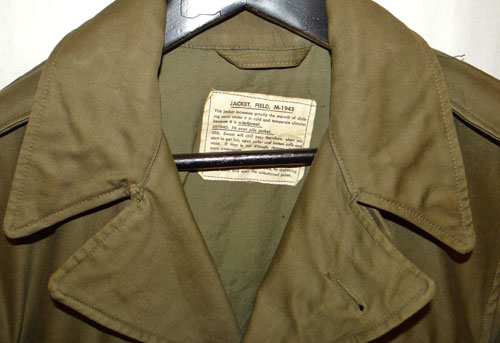 WW II U.S. Army M43 Field Jacket