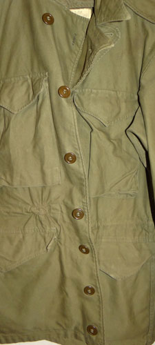 WW II U.S. Army M43 Field Jacket