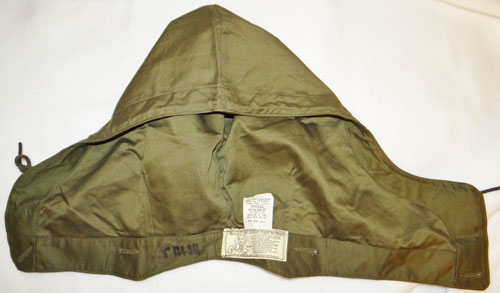 1945 Dated Army Cloth HOOD for M43 Field Jacket