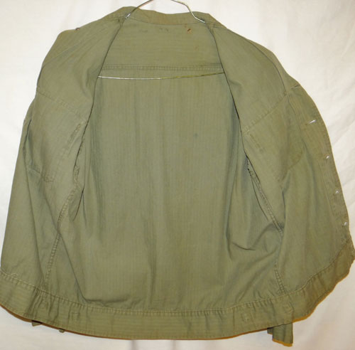 WW II U.S. Army M41 HBT Jacket/Shirt