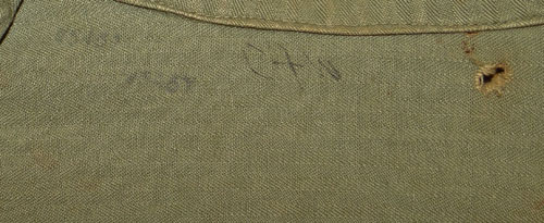 WW II U.S. Army M41 HBT Jacket/Shirt