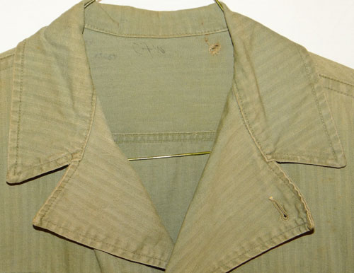 WW II U.S. Army M41 HBT Jacket/Shirt