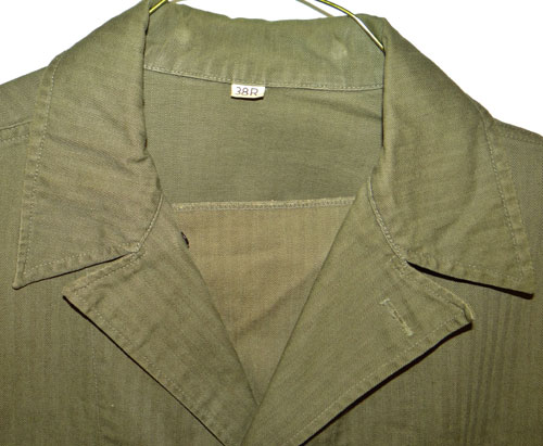 WW II U.S. Army M42 HBT Jacket/Shirt