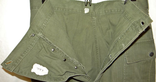 WW II U.S. Army M42 HBT Trousers