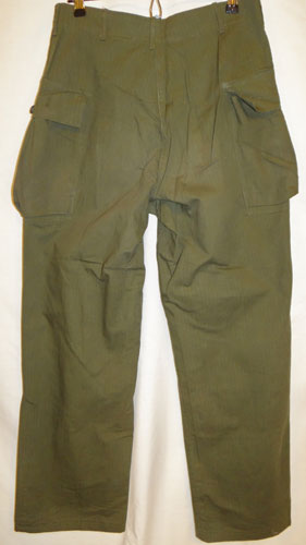 WW II U.S. Army M43 HBT Trousers