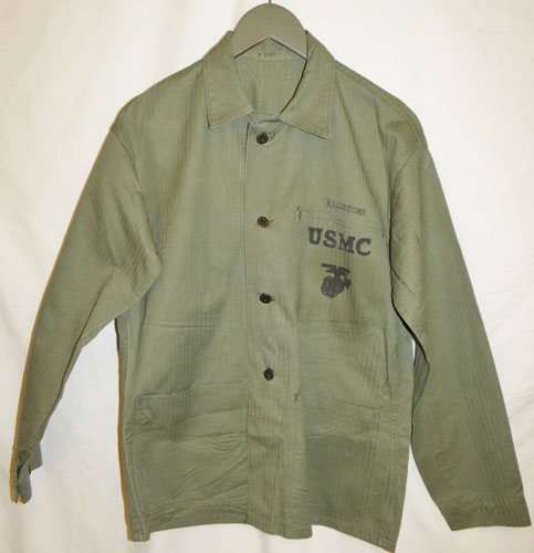 WW II USMC M1941 HBT Utility Jacket