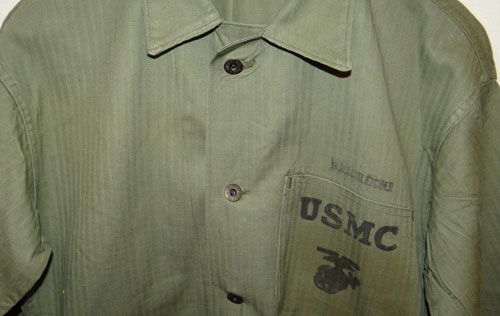WW II USMC M1941 HBT Utility Jacket